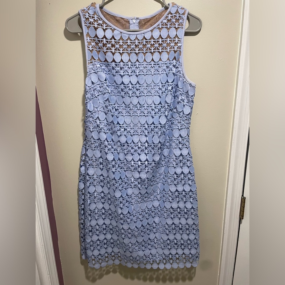 Ralph Lauren Elegant Purple Lace Dress